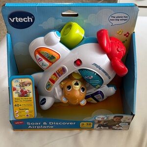 Vtech Soar & Discover Airplane Toy for Toddlers (New In Box)